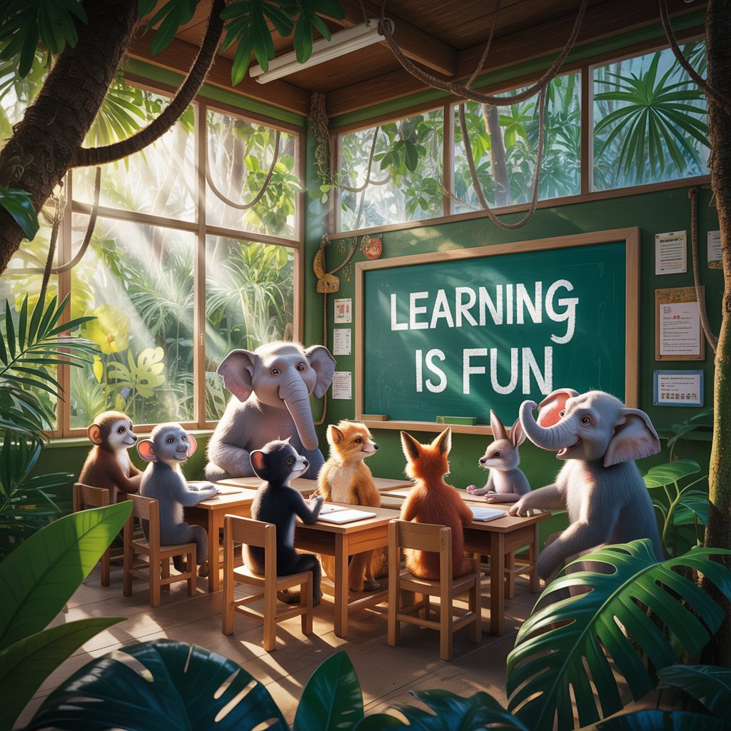 عکس قصه قانون جنگل