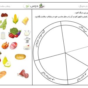 بشقاب سلامت